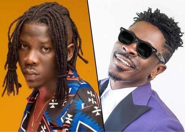 • Stonebwoy(left) • Shatta Wale(right)
