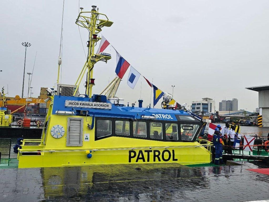 The vessel named after Mr. Adorkor