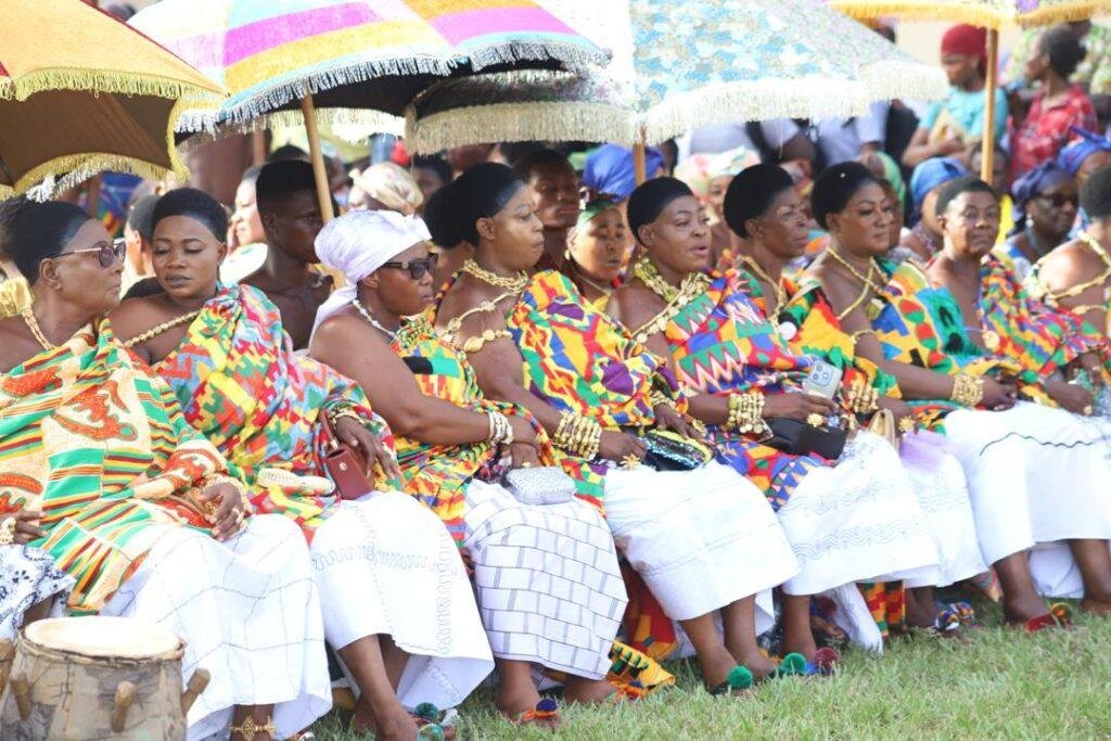 A section of queenmothers of Asante that graced the occasion