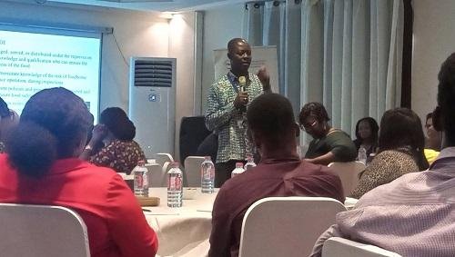 Dr Edward Archer addressing the participants