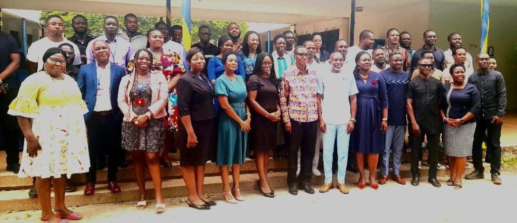 Jewel(sixth from right) shared his story at SWAIMS training