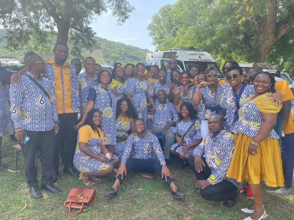 OSUA 2004 with a former assistant headmaster of the school, Mr Dzasekuma