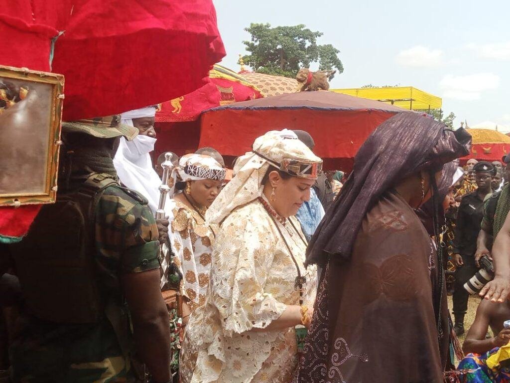 Representatives of the Taureq Community from Mali arriving