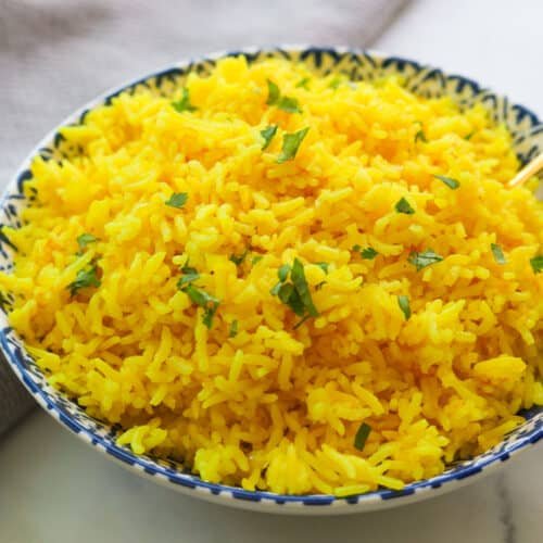 Turmeric rice