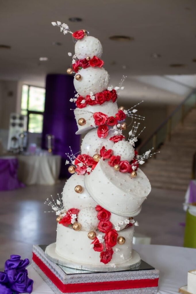 A beautiful cake designed by a student