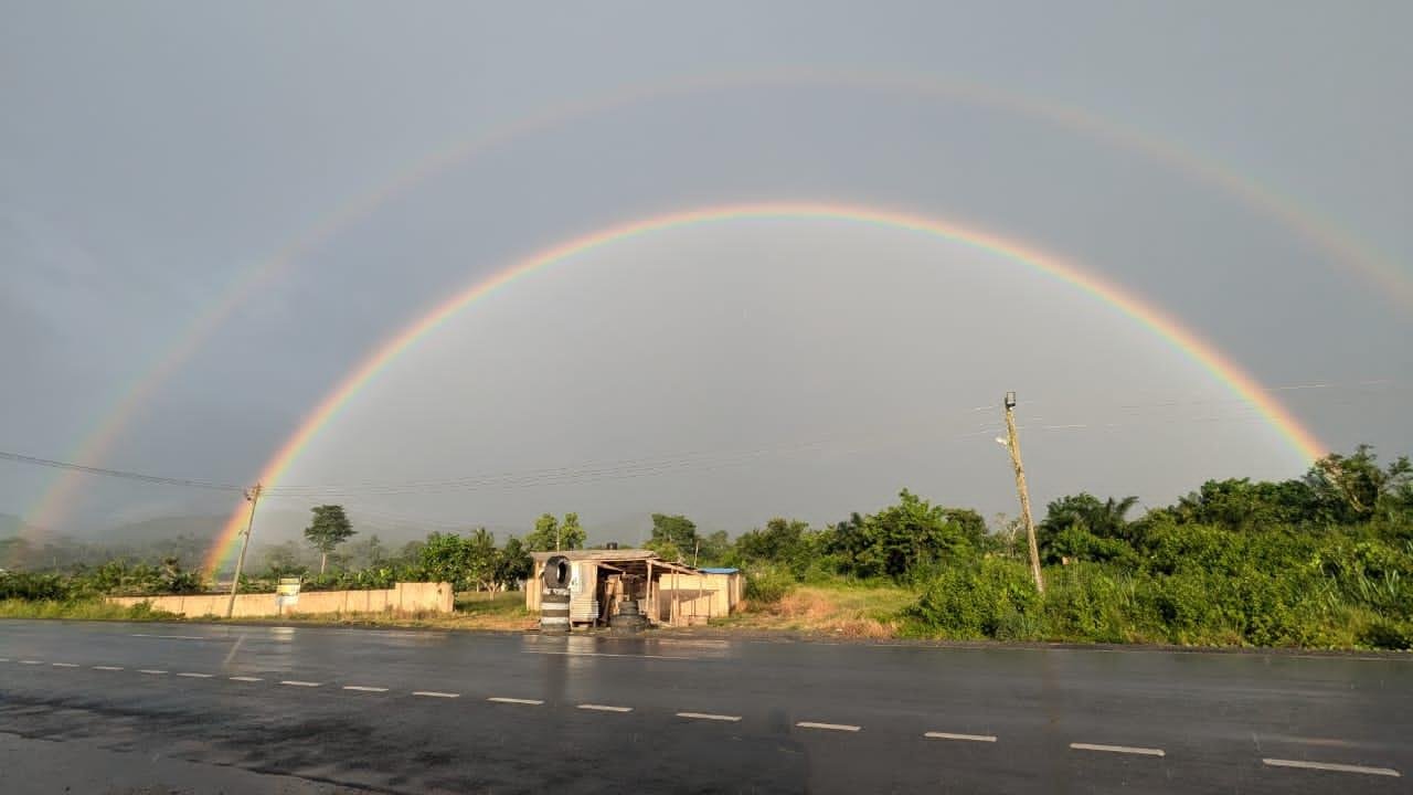 Double rainbow