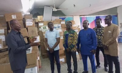 Rev Dr Bentil briefing members of Assemblies of God Care