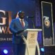 GJA President, Albert Kwabena Dwumfour delivering his address