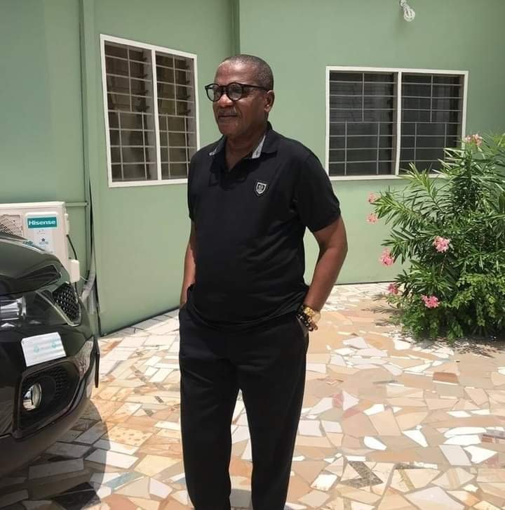 Mr Abaeku Arthur after surgery