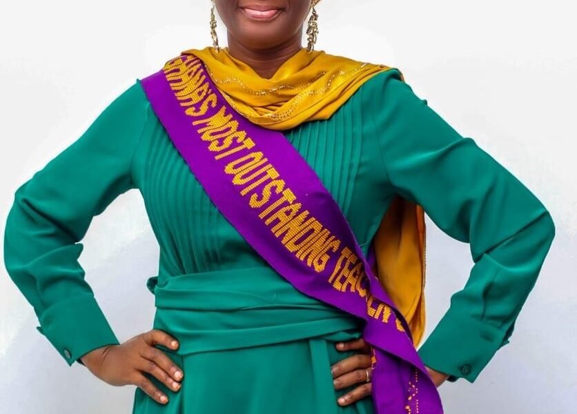Oustanding teacher in Ghana