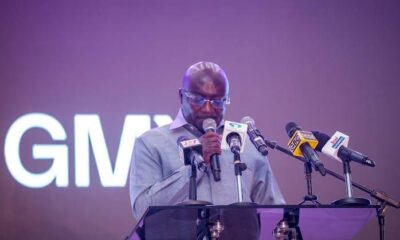 Dr Bawumia launching the GMX platform