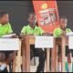 • Children displaying thier reading abilities at the event