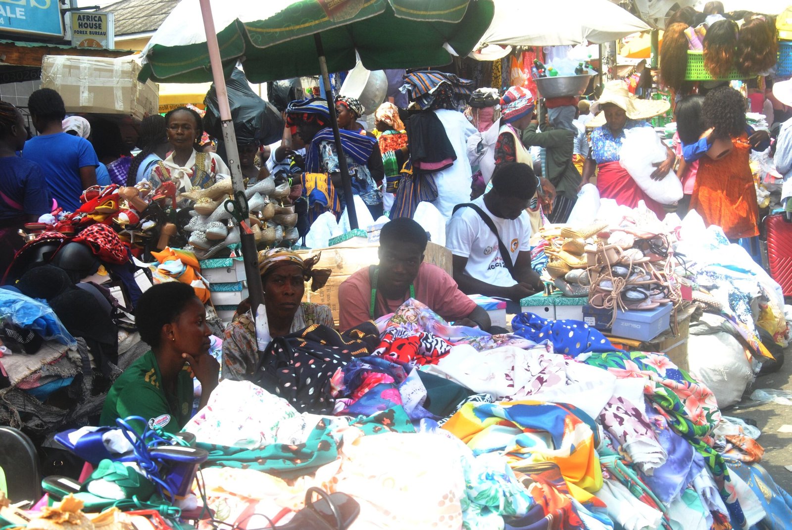 • Traders display their items