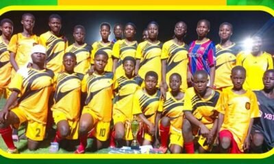 A line up of the Rising SC team
