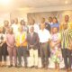 Ahmed Ibrahim (middle) in a picture with other participants