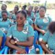 Some students of the Odumase-Krobo Nursing and Midwifery Training College