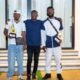 • Emmanuel Ampaabeng with Ghanaian artiste