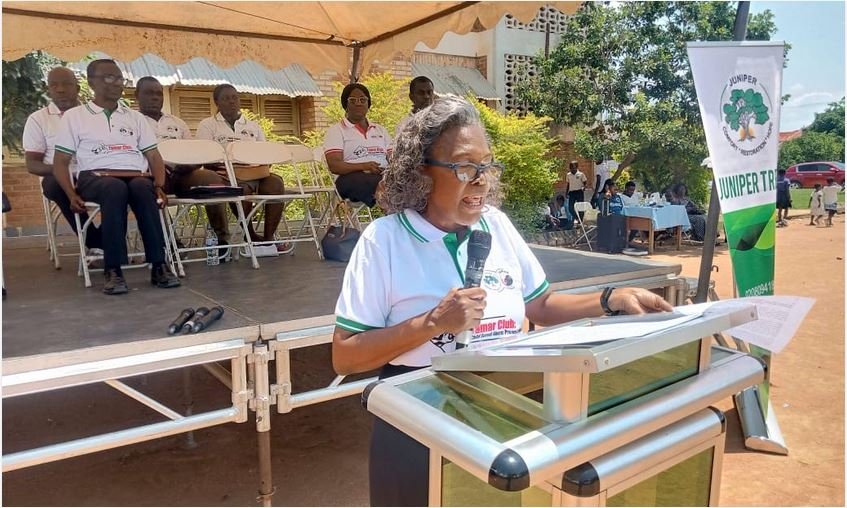 Rev. Dr. Joseline Fugar addresing the gathering