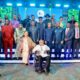 A group picture of dignitaries at the event