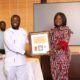• Mr Kofi Atta Kakra Kusi being honoured