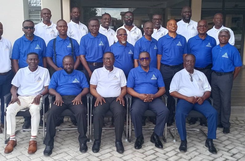 • Pastor T.T Ocran(middle, seated) with the participants