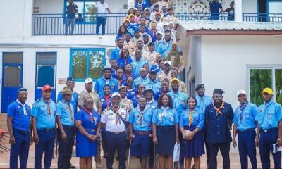 • Scout- Executives of the Fellowship and participants after the programme