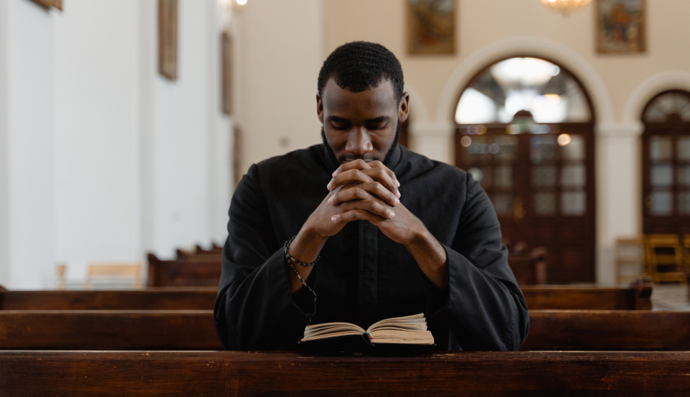 • Talking to God has a way of calming nerves