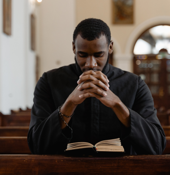 • Talking to God has a way of calming nerves