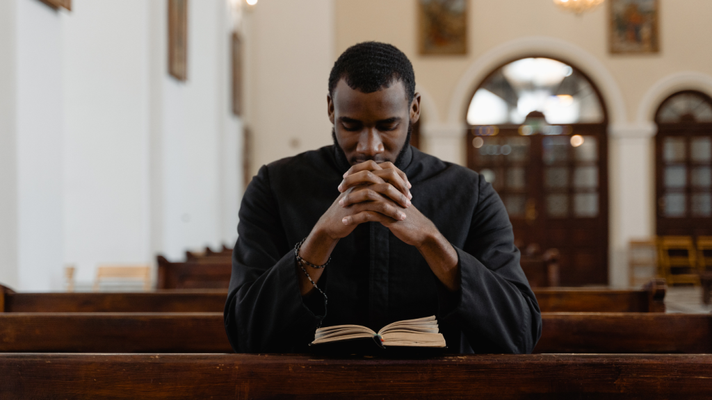 • Talking to God has a way of calming nerves