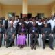 • The Synod Moderator of Dayi Presbytery of the EP Church, Rev Wisdom Seloame Alorvi (sitting 3rd from right) in a group picture with participants