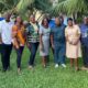 A group photograph of participants with Ms Augustina Oti-Tsumasi (sixth from left)