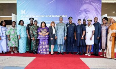 • Alhaji Muntaka flanked by other participants at the forum