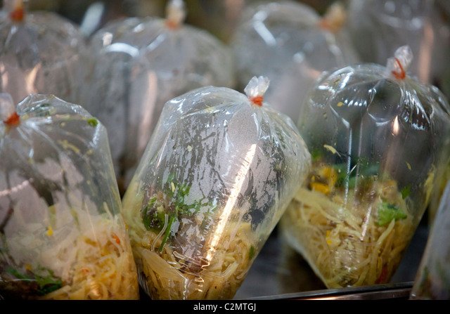 Foods in polythen bags are harmful