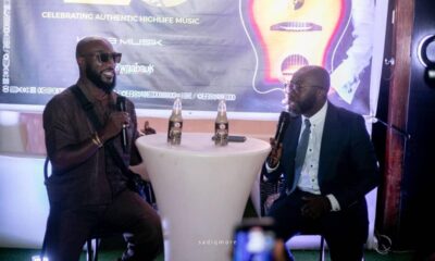 Kwabena Kwabena (left) in an interview with Andy Dosty