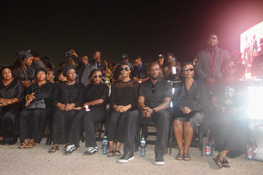• Children and family of the late icon at the event