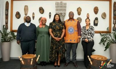 • Ms Danku (middle) with Mr Madjie (second left ) and others.jpg