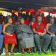 Daddy Lumba’s first wife, Akosua Serwaa (middle) seated with her family at the gathering