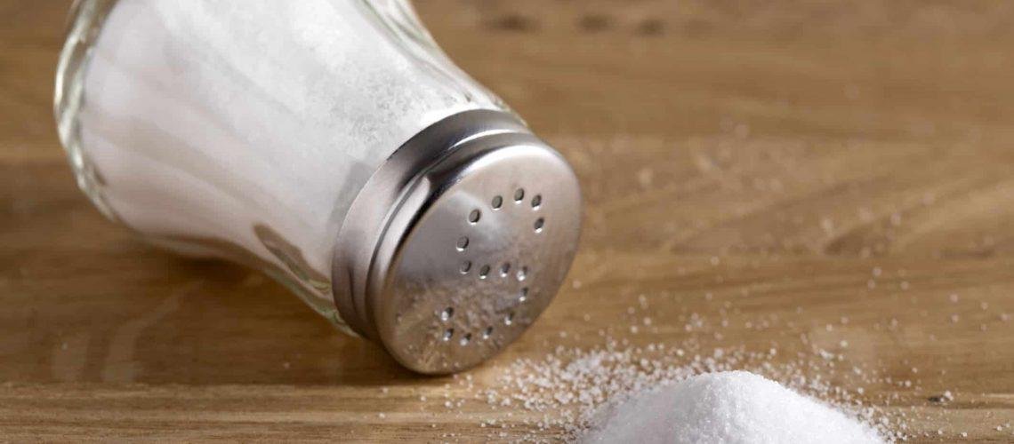 • Reduce intake of salt in meals