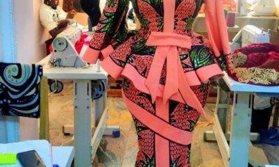 • Beautifully sewn african print dress