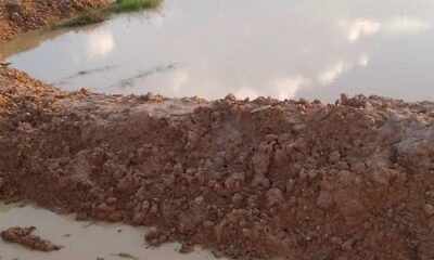 A deteriorating galamsey site
