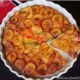 • Delicious plantain pizza