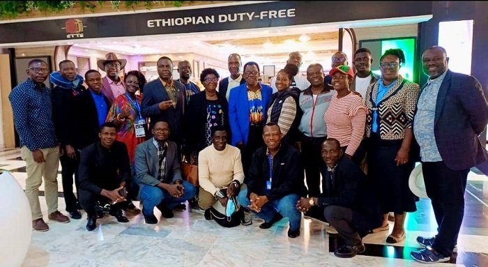 • IPCA members from Ghana who attended the world conference in a group photograph