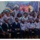 • Koforidua District Choir in a group photograph with the officials