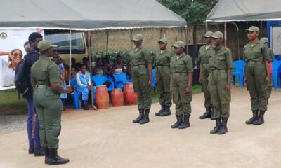 The Diaspora Girls ,SHS cadet group