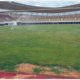 The playing surface at the Tamale Sports Stadium