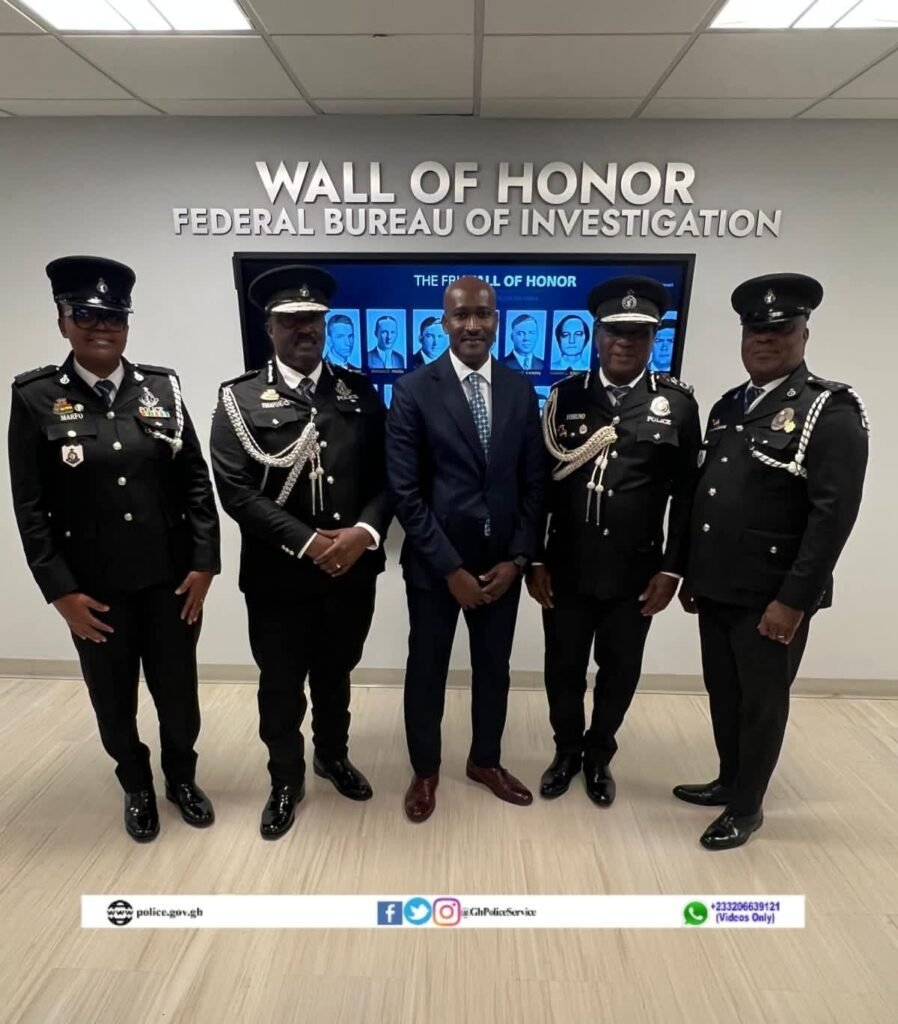 IGP leads Ghana police delegation to strengthen U.S.–Ghana Law-enforcement cooperation