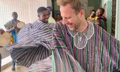 • A display of smock