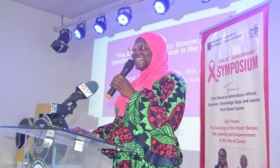 • Dr Merri Iddrisu (inset) speaking at the programme Photo: Victor A. Buxton