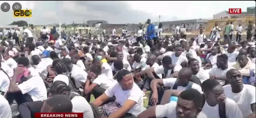 Military recruits at El-Wak