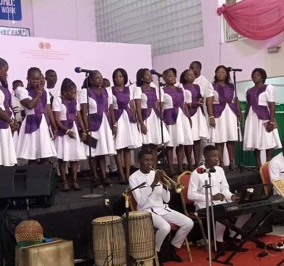 • Some group ministering